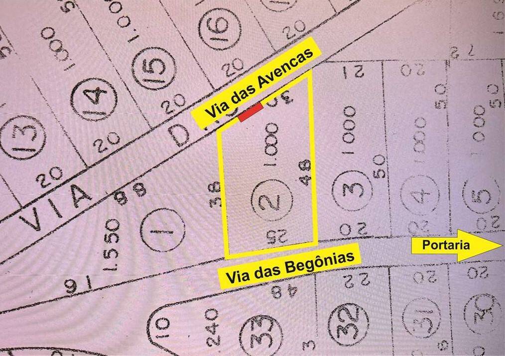  - Cond. Jd Colibri (LOTE) 1.000 m² limpo e pronto p/ construir!