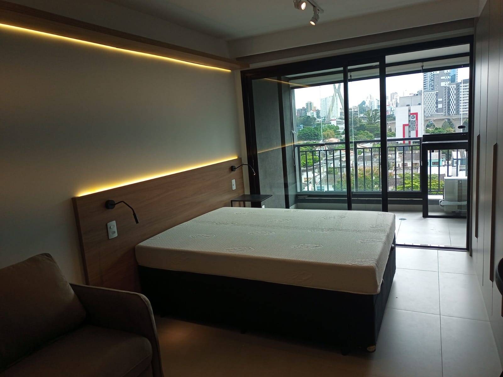 Studio mobiliado para locação no Brooklin 33m² - M Baroni Prime