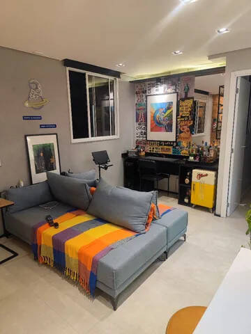  - Apartamento decorado 1 dormitório-Cambuci