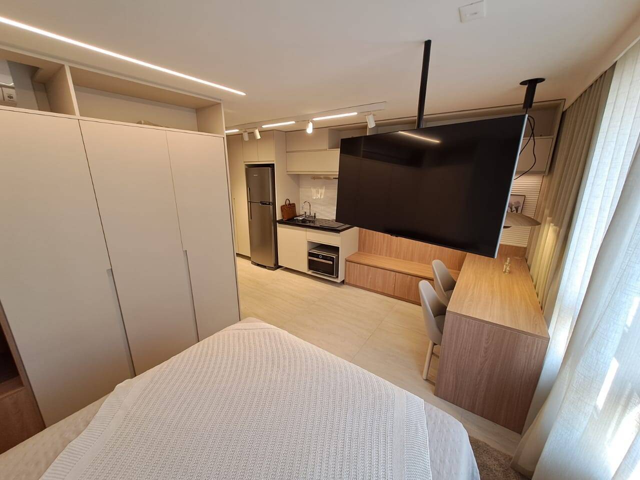  - APARTAMENTO NOVO  PARA LOCAÇÃO , PINHEIROS , 1 DORM, 20M2 , 1 VAGA