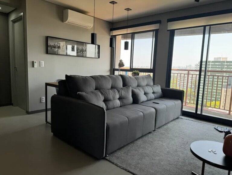 Apartamento à venda com 1 quarto, 45,00m² - Santo Amaro,