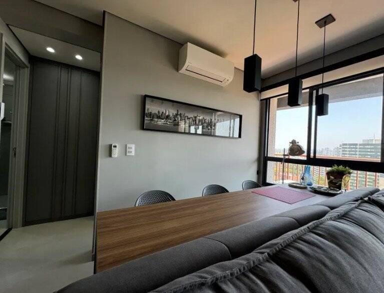 Apartamento à venda com 1 quarto, 45,00m² - Santo Amaro,