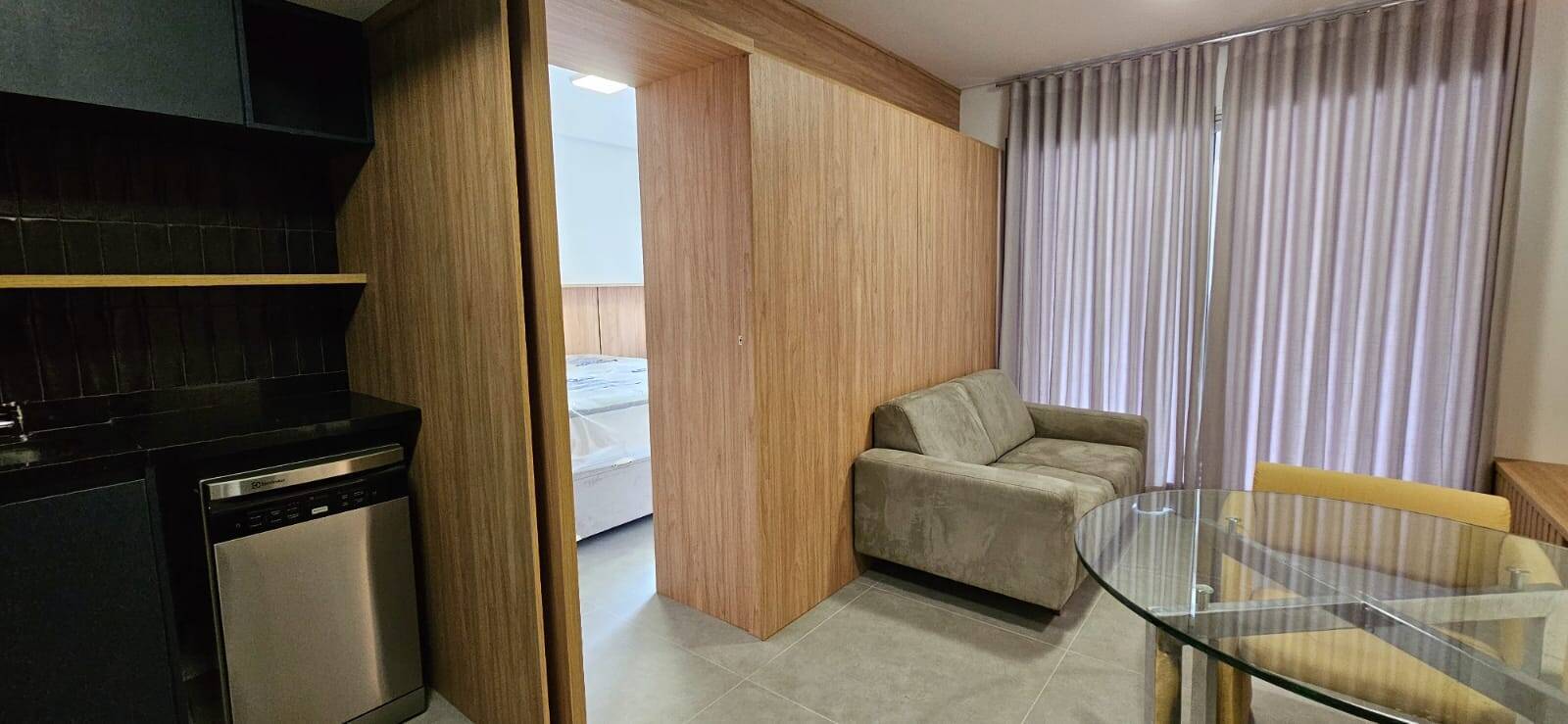  - APARTAMENTO PARA LOCAÇÃO , JD.PAULISTA, 1Q (SUITE),1 VAGA , MOBILIADO
