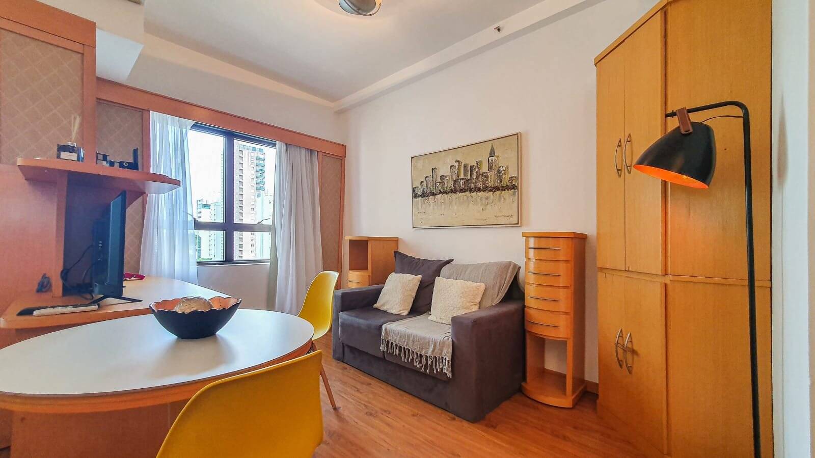  - Flat com 1 dormitório à venda no Jardim Paulista