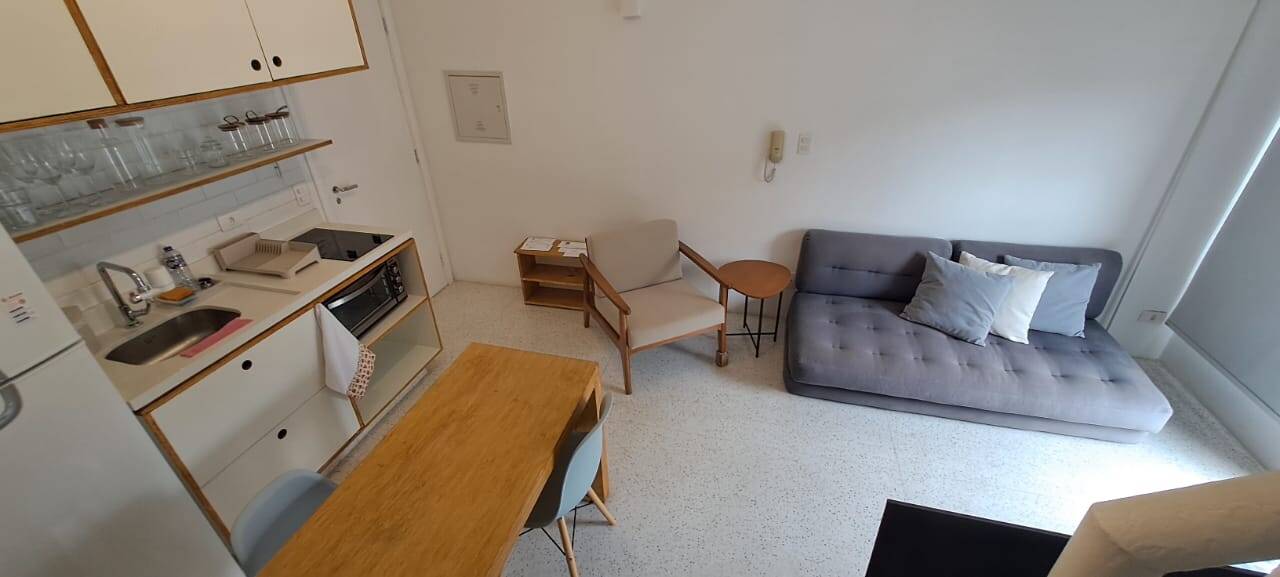 APARTAMENTO  LOFT PARA LOCAÇÃO ,MOBILIADO,1DORM (SUITE), 1VAGA , 45 M2