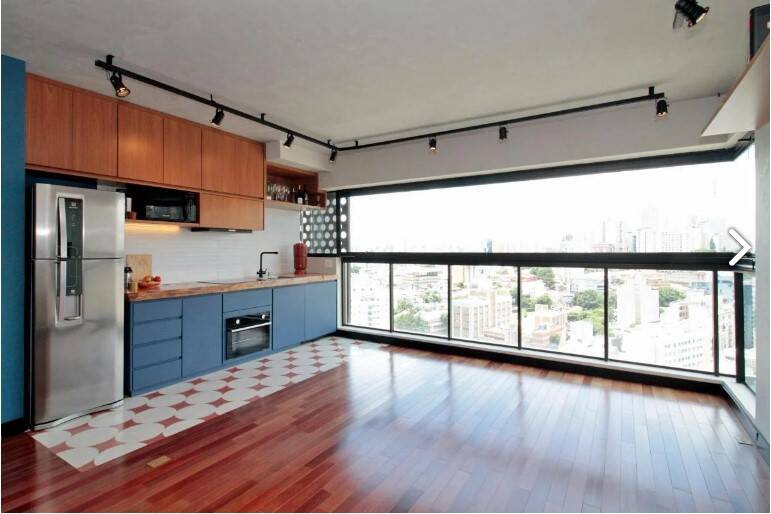 Apartamento para alugar com 1 quarto, 45,00m² - Bela Vista,