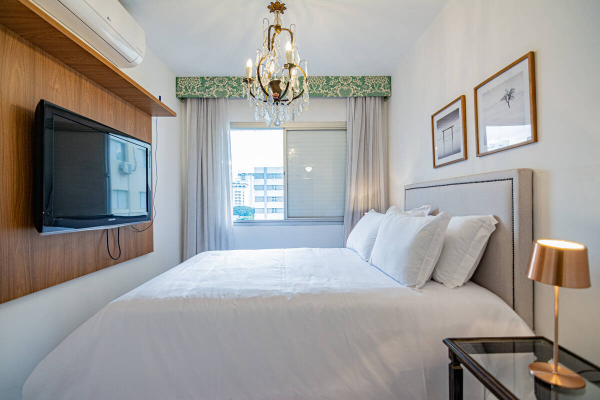  - APARTAMENTO P/ LOCAÇÃO , JD. PAULISTA , 2 DORMS(1 SUITE) ,MOBILIADO ,60M2