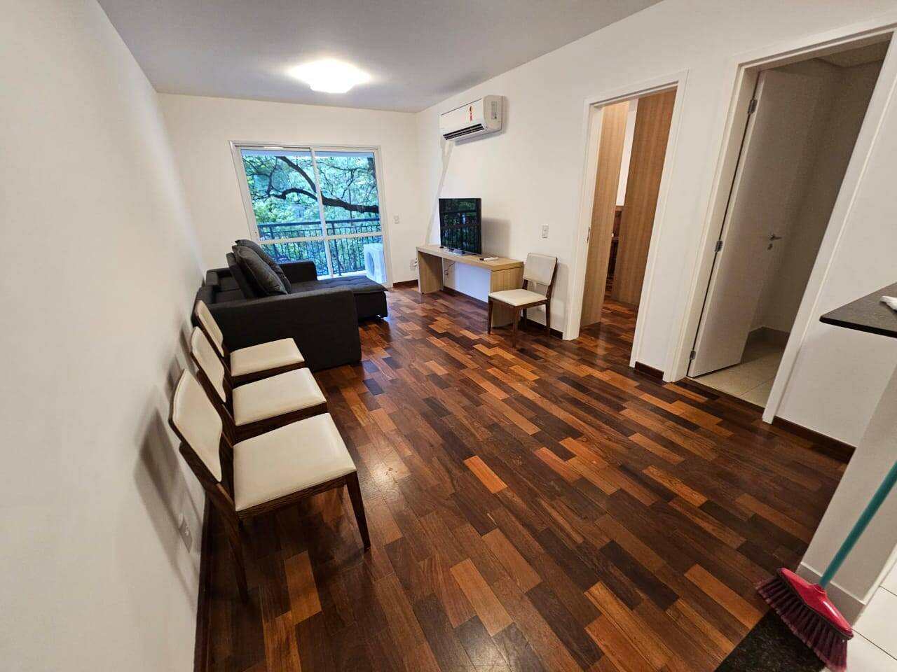 APARTAMENTO P/ LOCAÇÃO  JD.LEONOR,MOBILIADO ,1 DORM (1 SUITE),  1VAGA, 59M2 - M Baroni Prime