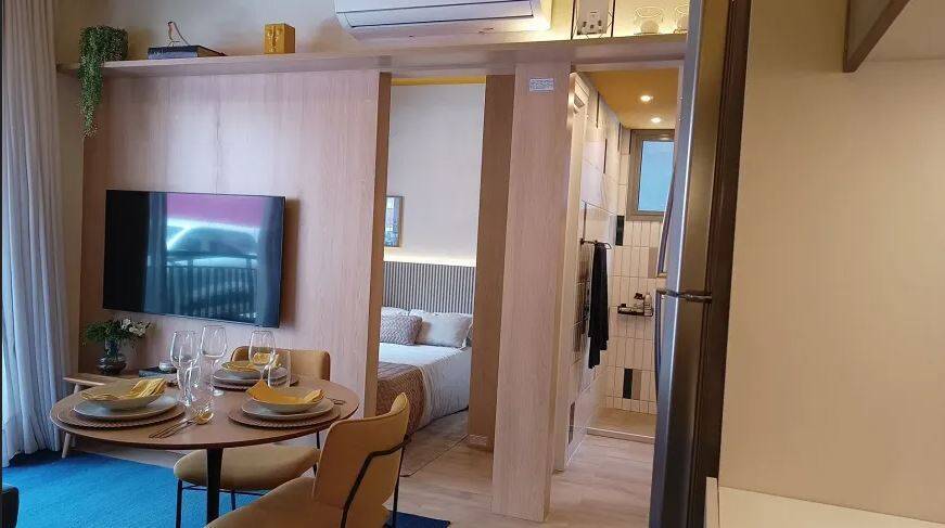  - Novíssimo Apartamento de 39m2  ,2 dormitórios entrega Fevereiro de 2025