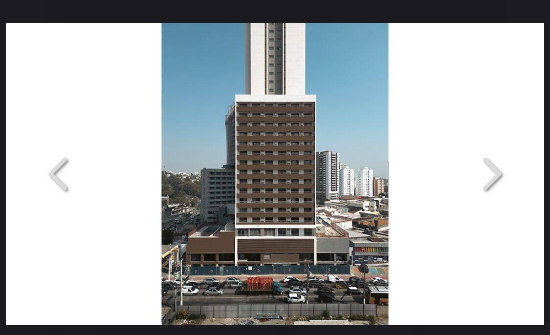  - Studio moderno com varanda e vista espetacular