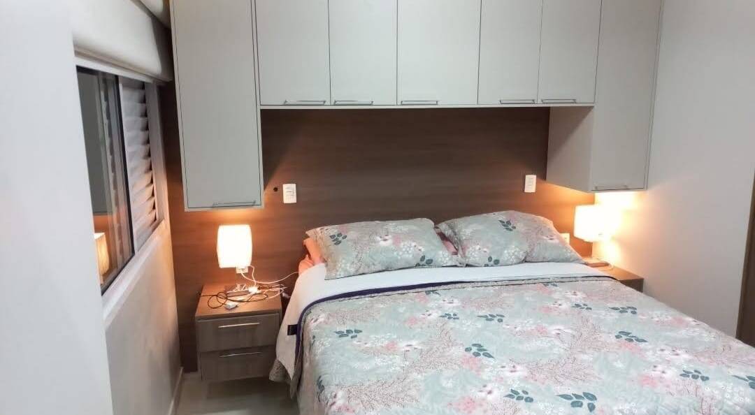  - Apartamento mobiliado e Decorado. São 3 dormitórios e 1 suíte com closet