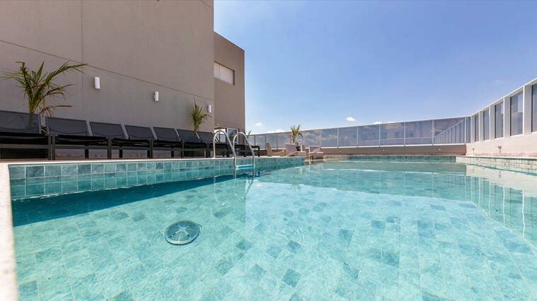  - Studio na Vila Clementino, 27 m², andar alto.