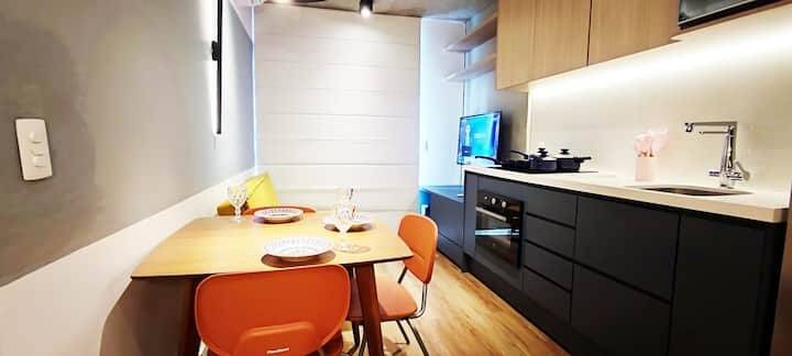 Estiloso e Confortável | Próximo a Congonhas com Vaga - M Baroni Prime