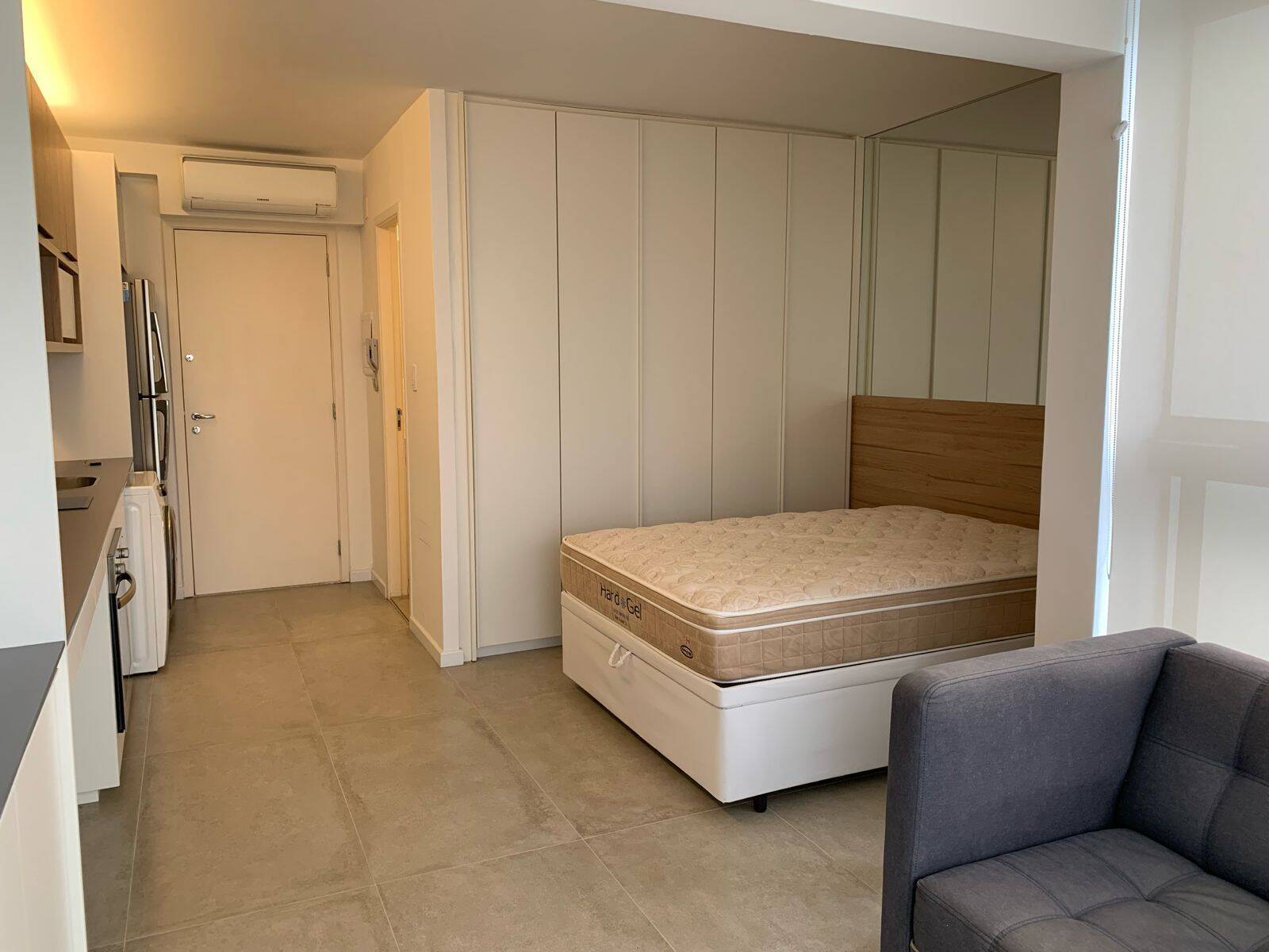  - APARTAMENTO STUDIO, LOCAÇÃO, JARDIM PAULISTA,VARANDA INT, MOBILIADO, 27M2