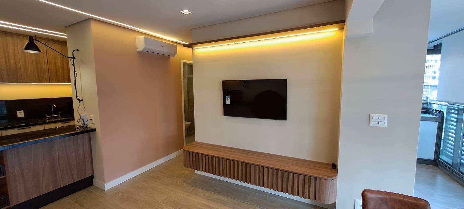  - APARTAMENTO ALUGA , JD. PAULISTA ,2 DORMS(1 SUITE ),1 VAGA, MOBILIADO,LAZER