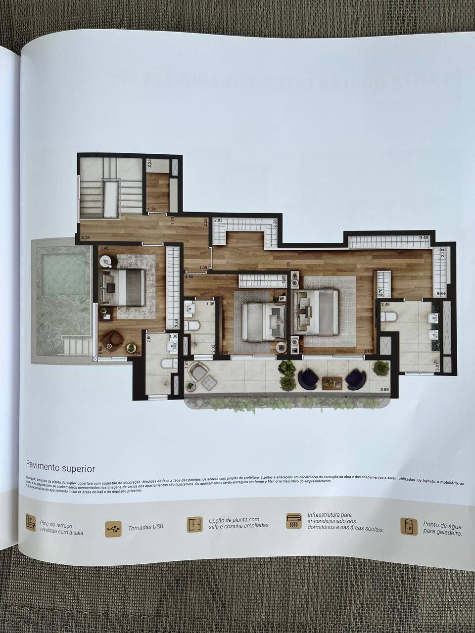  - COBERTURA DUPLEX, JD. MORUMBI,PQ.GLOBAL,3 SUITES, 4 VAGAS, DEPOSITO, 263M2.