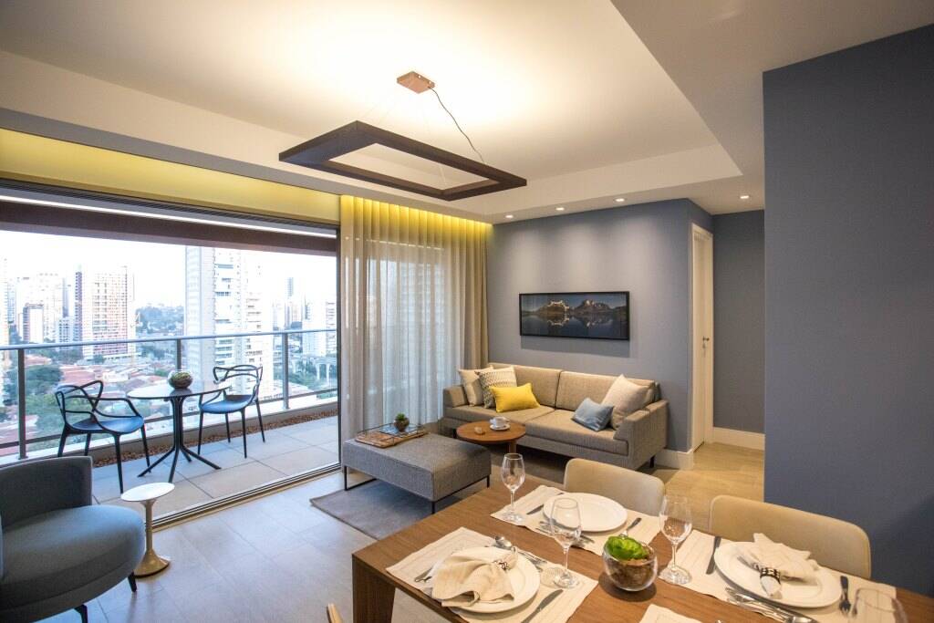 Apartamento para alugar com 2 quartos, 81m² - Brooklin Paulista,